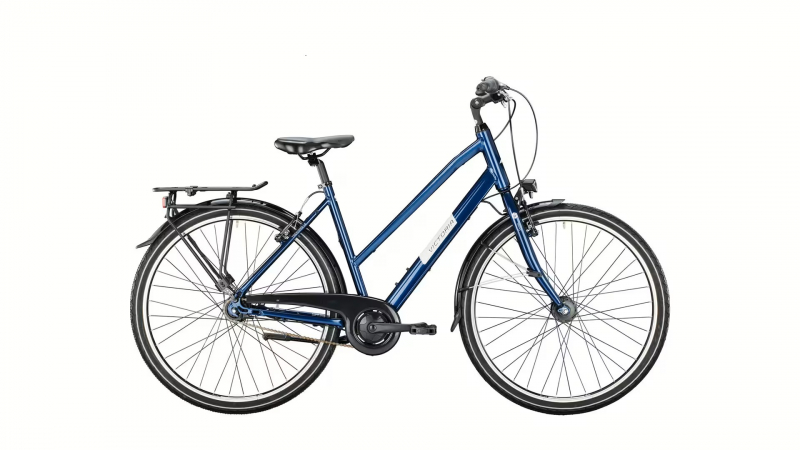 Victoria Trekkingrad 1.6 Trapez,  28 Zoll 7-Gang Schaltung, 46er Rahmen, Farbe: blau