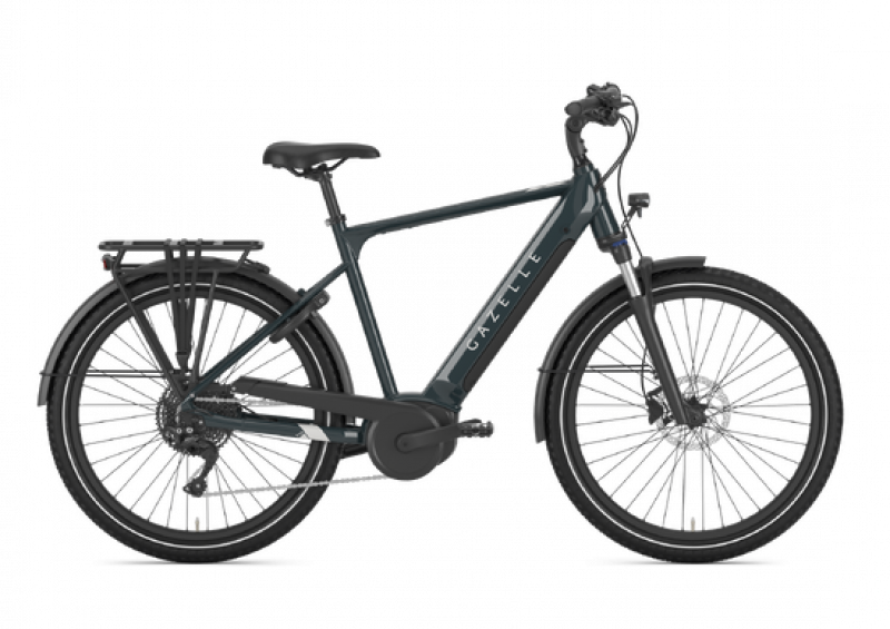 Gazelle Medeo T10 HMB E-Bike, Bosch Mittelmotor, Herren Elektrofahrrad 28 Zoll 55er Rahmen, 625er Akku