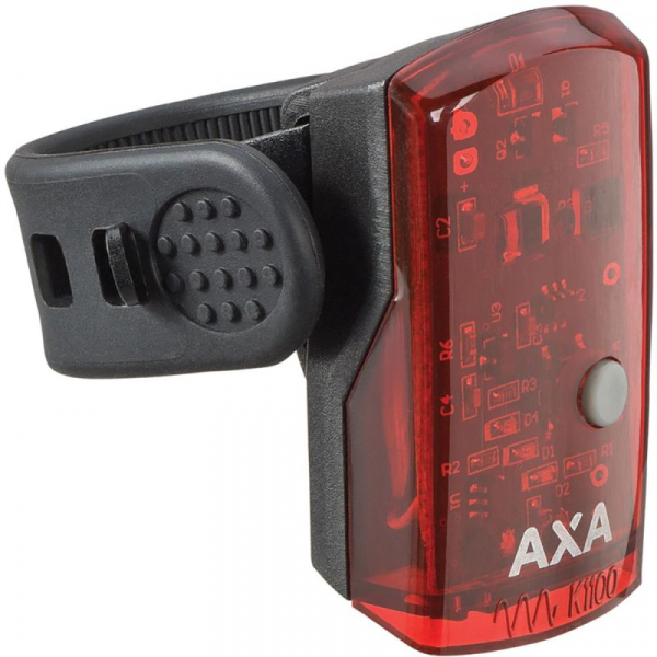 Axa Greenline Rear Rücklicht  schwarz USB StVZO