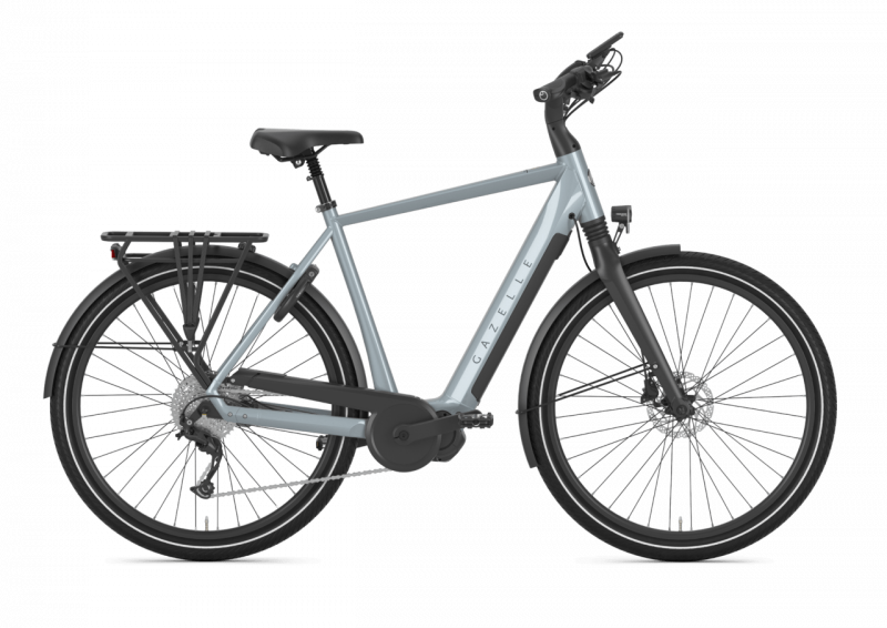 Gazelle Chamonix T10 HMS Shimano Mittelmotor, Herren Elektrofahrrad 28 Zoll 53er Rahmen 500Wh Akku Kettenschaltung